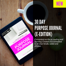 Load image into Gallery viewer, 30 Days To Purpose Journal (e-book)